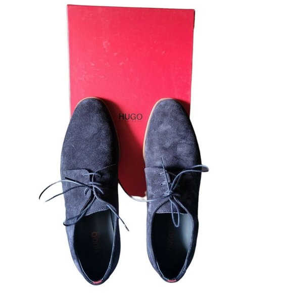 HUGO Boss Men's Suede Oxford Shoes. Size 6 - Picture 3 of 8